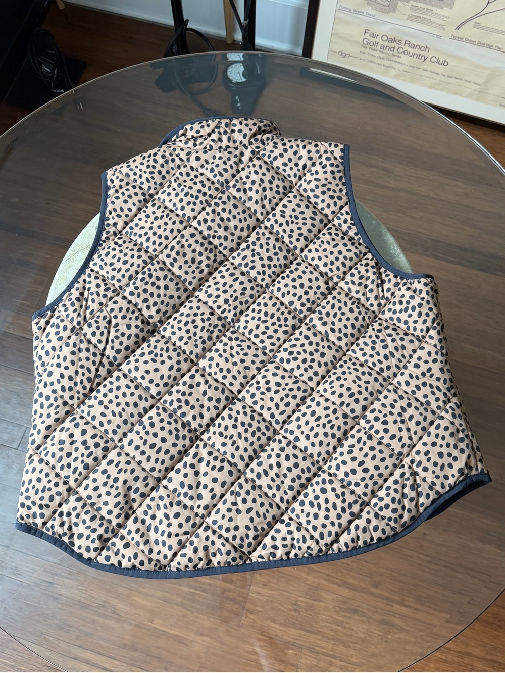 J. Crew Spotted Puffer Vest - Picture 8 of 8